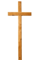 Крест дубовый католический